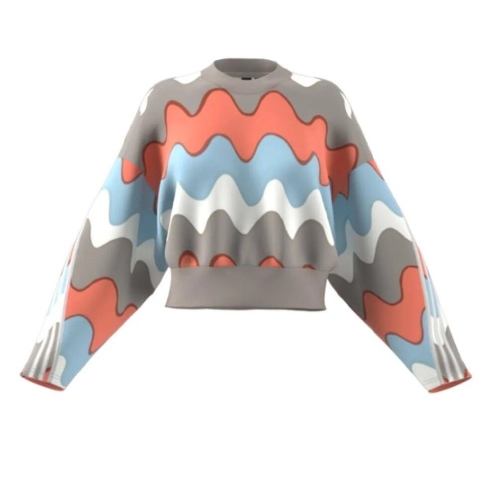 Adidas Merimekko Collab Future Icon Three Stripes Sweatshirt size medium
